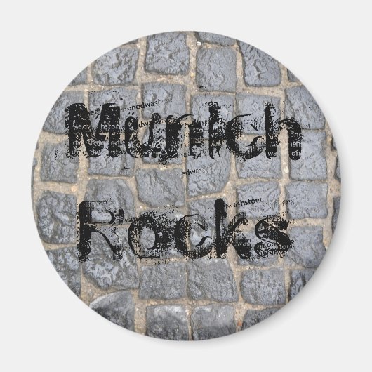 Munich Rocks Magneet (Voorkant)