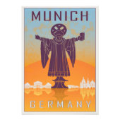 Munich vintage poster (Voorkant)