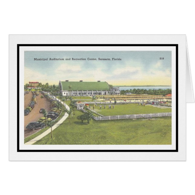 Municipal Auditorium Sarasota, Florida (Voorkant Horizontaal)
