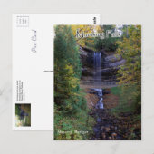 Munising Herfst Post Card Briefkaart (Voorkant / Achterkant)
