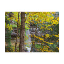 Munising-herfsten in de Herfst, Munising, Michigan