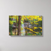 Munising-herfsten in de Herfst, Munising, Michigan Canvas Afdruk (Voorkant)