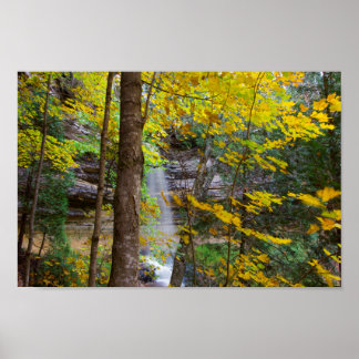 Munising herfsten in Herfst, Munising, Michigan. Poster