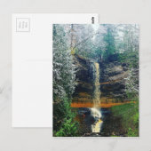 Munising Herfsten Upper Peninsula Michigan Briefkaart (Voorkant / Achterkant)