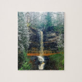 Munising Herfsten Upper Peninsula Michigan Legpuzzel (Verticaal)
