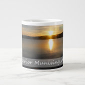 Munising Michigan Grote Koffiekop (Voorkant)