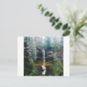 Munising valt Hoger Schiereiland Michigan Briefkaart (Staand voorkant)