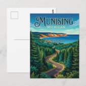 Munising VS Briefkaart (Voorkant / Achterkant)