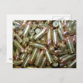 Munitie van 9 mm briefkaart (Voorkant / Achterkant)
