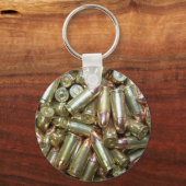 Munitie van 9 mm sleutelhanger (Voorkant)