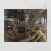 Munitions Girls 1918 in Factory World War 1 Briefkaart (Voorkant)