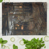 Munitions Girls 1918 in Factory World War 1 Theedoek (Gevouwen)