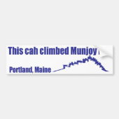 Munjoy hill bumper sticker (Voorkant)