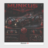 Munkus auto sticker/League of Kings stickers (Vel)