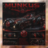 Munkus auto sticker/Legue of Kings sticker (Vel 2)