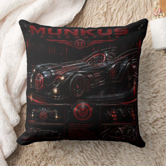 Munkus autokussen/diesel punk/helden kussen (Deken)