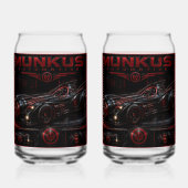 munkus/automotiveglasses/bar/keuken/feest blikvorm glas (Voorkant)