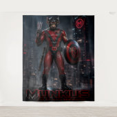 munkus de held/munkus wandtapijt/huis kunst wandkleed (Voorkant)
