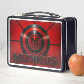 Munkus embleem lunchtrommel/school lunchtrommel (In situ)