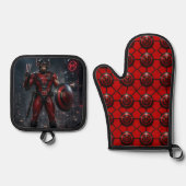 munkus Hero//keukenaccessoires/ovenwant set (Voorkant)