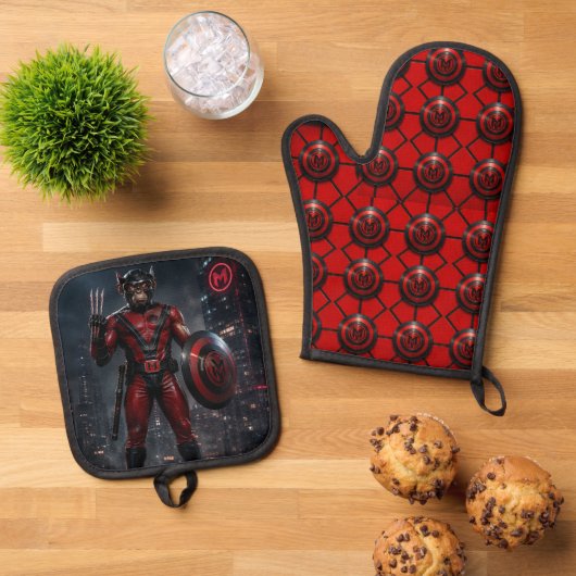 munkus Hero//keukenaccessoires/ovenwant set (Top down)