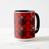 munkus Koffietijd/koffiemok schild embleem Mok (Voorkant rechts)