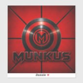 Munkus-labelsticker/League of Kings-stickers Sticker (Vel)