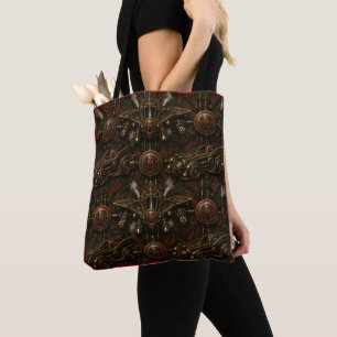 Munkus steampunk boodschappentas/diesel punk tas