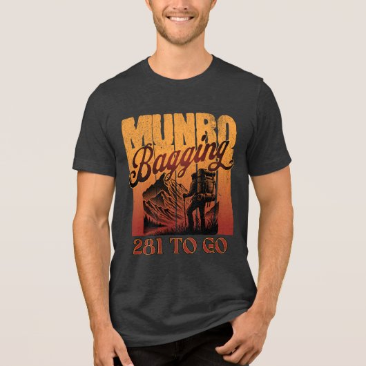 Munro Bagging Tri-Blend Shirt (Voorkant)