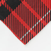 Munro Clan Badge Tartan Pset Fleece Deken (Hoek)