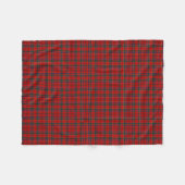Munro Clan Bright Red, Blue en Green Tartan Fleece Deken (Voorkant (Horizontaal))