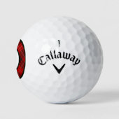 Munro Clan Pset Golf Balls Golfballen (Logo)