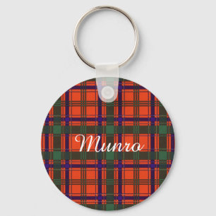Munro clan Pset Scottish tartan Sleutelhanger