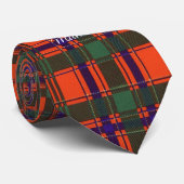 Munro clan Pset Scottish tartan Stropdas (Opgerold)