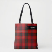 Munro Clan Tartan als Vestiarium Scoticum Tote Bag (Voorkant)