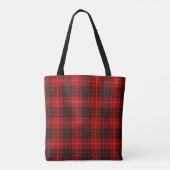 Munro Clan Tartan als Vestiarium Scoticum Tote Bag (Achterkant)
