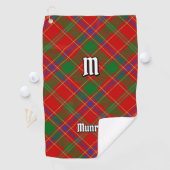 Munro Clan Tartan Golfhanddoek (Insitu)
