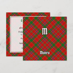 Munro Clan Tartan Kaart