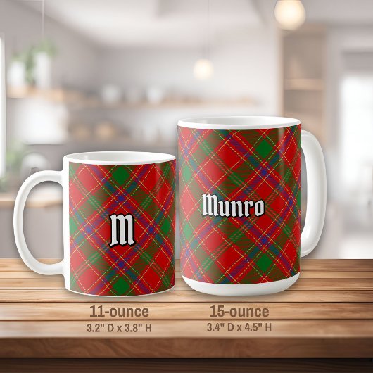 Munro Clan Tartan Koffiemok