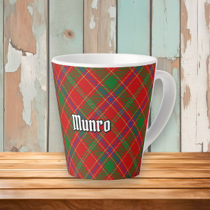 Munro Clan Tartan Latte Mok