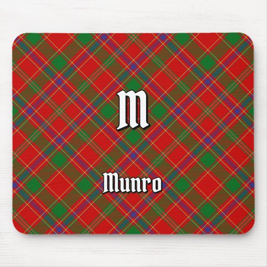 Munro Clan Tartan Muismat (Voorkant)