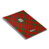 Munro Clan Tartan Notitieboek (Rechterzijde)
