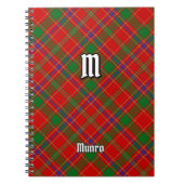 Munro Clan Tartan Notitieboek (Voorkant)