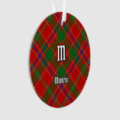 Munro Clan Tartan Ornament (voorkant)