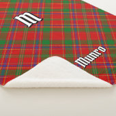 Munro Clan Tartan Sherpa Deken (3/4)