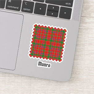 Munro Clan Tartan Sticker