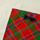 Munro Clan Tartan Strandlaken (In situ)