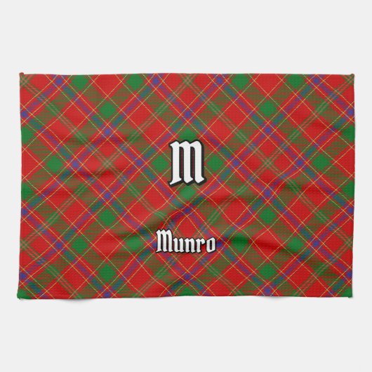 Munro Clan Tartan Theedoek (Horizontaal)