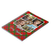 Munro-familiefotocollage Notitieboek (Linkerzijde)
