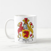 Munro Family Crest Koffiemok (Links)